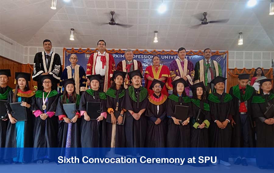 Sixth Convocation Ceremony at SPU