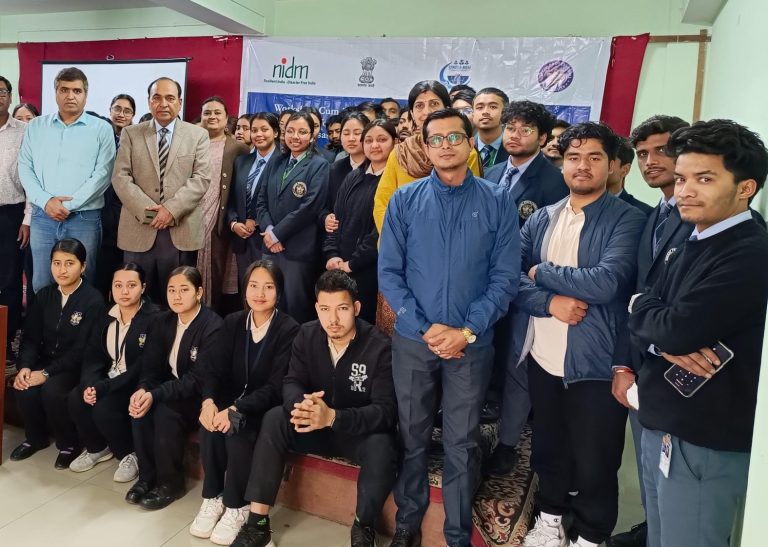 SPU and NIDM Conducting Programme on Disaster Management